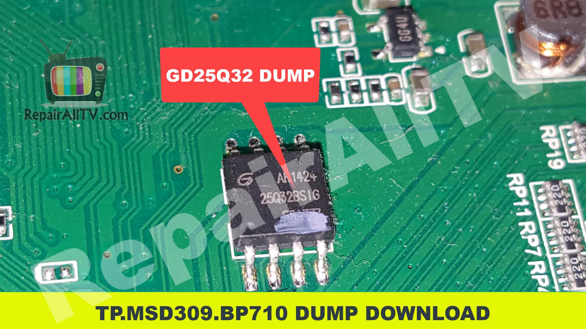 BLAUPUNKT 40 234I GB 5B FHKUP EU TP MSD309 BP710 DUMP