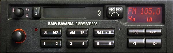 BMW BAVARIA C REV RDS BP1836 code