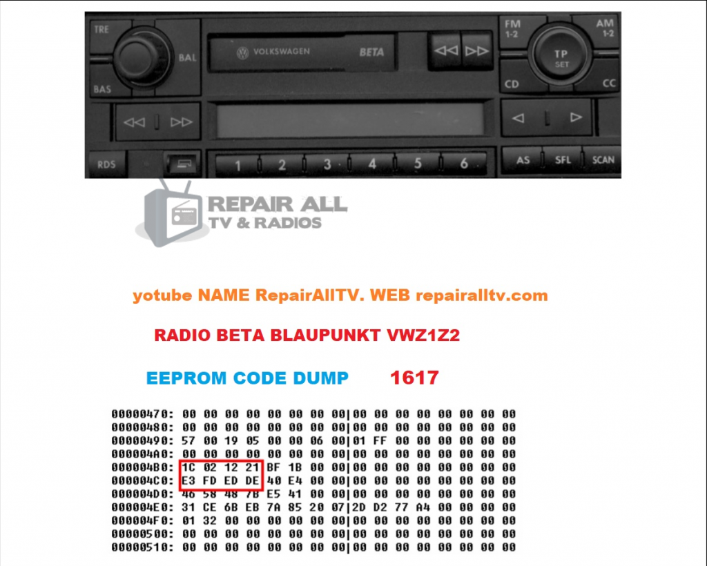 Vw Blaupunkt Radio Code Generator Eu3000is.