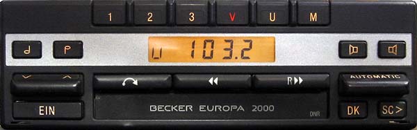 BECKER EUROPA 2000 be 1100