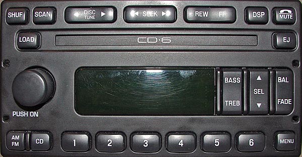 ford CD-6 YL2F-18C815-BE code
