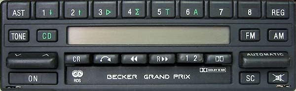 BECKER GRAND PRIX be1311 code