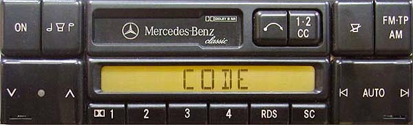 MERCEDES BENZ CLASSIC be2010 code
