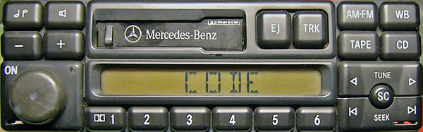 MERCEDES BENZ CM2294 ALPINE code