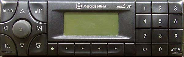 MERCEDES BENZ AUDIO 30 APS be3307 code