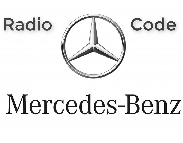 Mercedes Benz AUDIO 30 BE6003 code