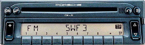 PORSCHE CDR-21 becker be2260 code