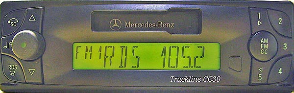 MERCEDES BENZ TRUCKLINE CC30 24V BE6047 code