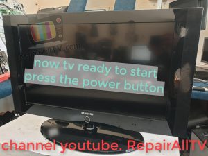 now tv ready to start press the power button