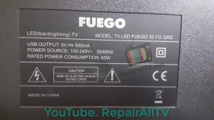 tv led fuego 32fg3202