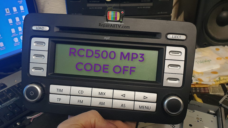 RCD 500 MP3 CODE OFF