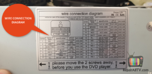 WIRE CONNECTION DIAGRAM