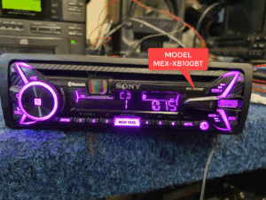 MEX-XB100BT 25L32 DUMP 1-894-468-11 PWB