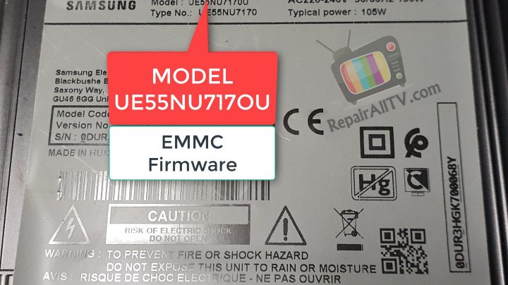 UE55NU717OU emmc firmware