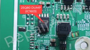 25Q80 DUMP IC1603