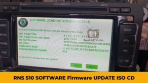RNS 510 SOFTWARE Firmware UPDATE ISO CD 1
