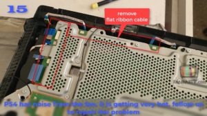 remove flat ribbon cable image 15