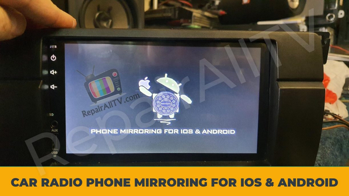 CAR RADIO PHONE MIRRORING FOR IOS ANDROID scaled