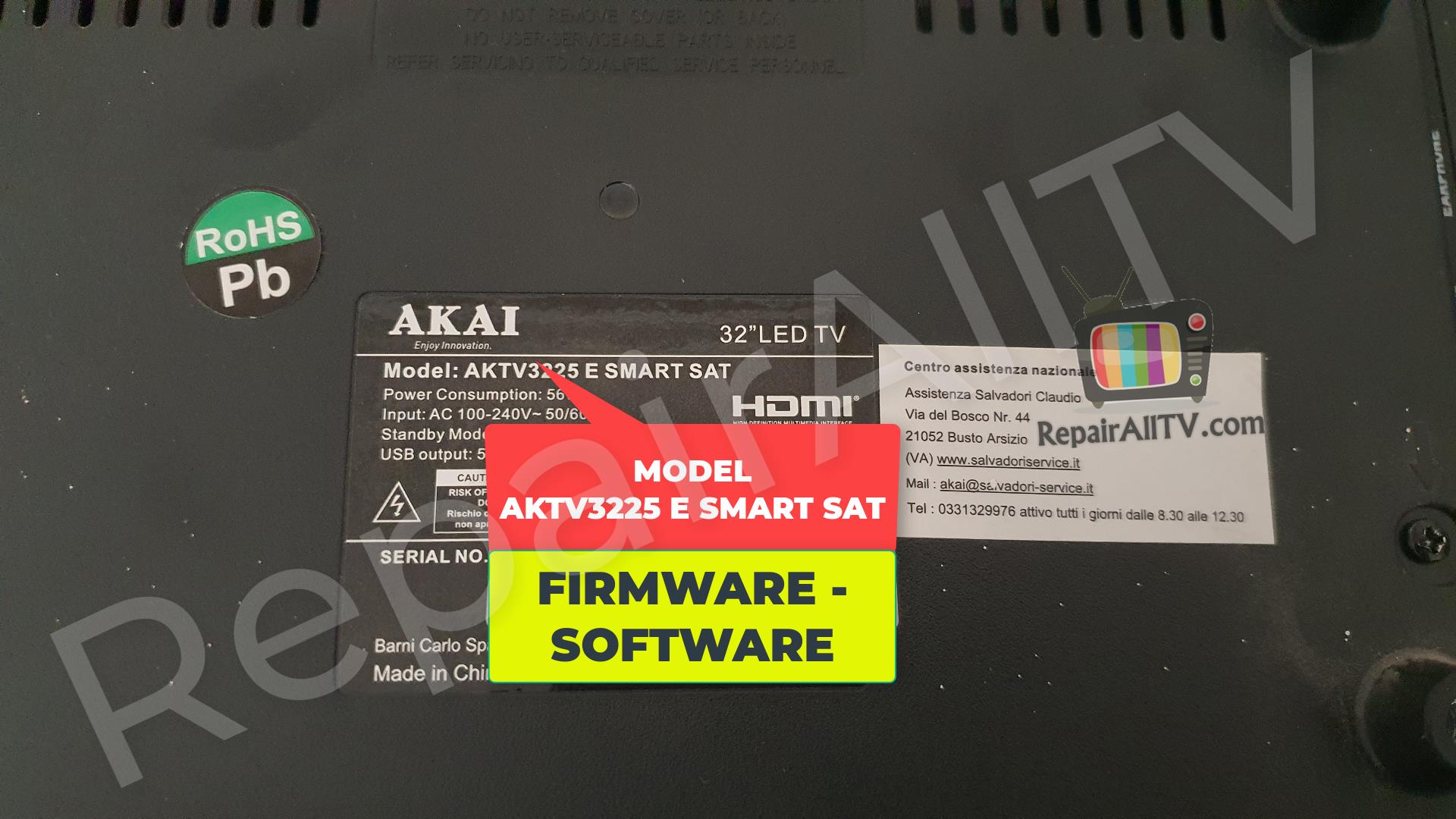 AKAI AKTV3225 E SMART SAT
