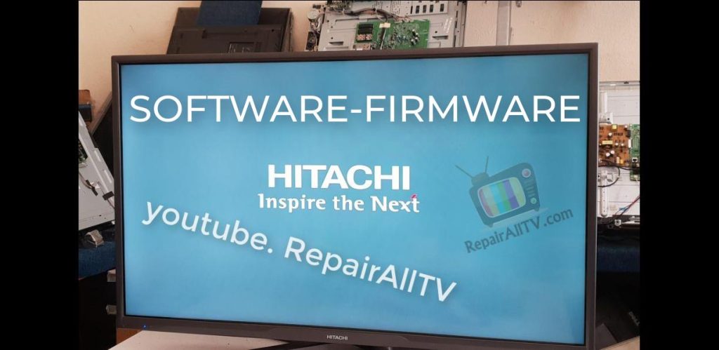 hitachi tv software update download