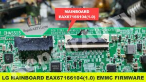 LG 60UJ6517 EAX67166104 (1.0) EMMC