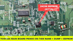 24C08 EEPROM IC710