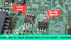 T22A300 BN41-01703 DUMP + EEPROM