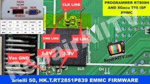 PROGRAMMER RT809H ISP EMMC