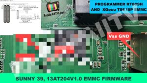 PROGRAMMER XGecu T56 ISP EMMC 13at204v1.0 1