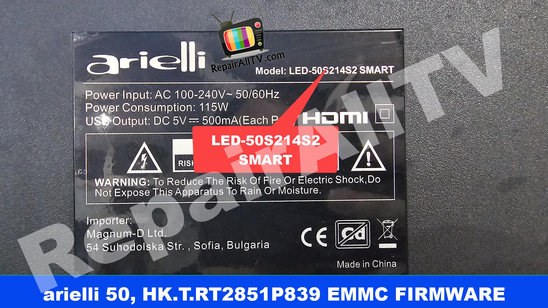arielli LED 50S214S2 SMART