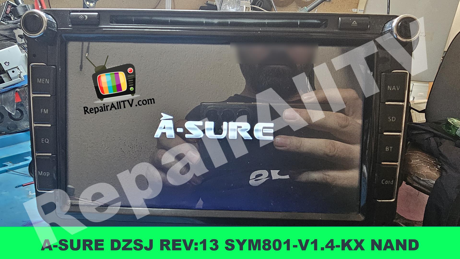 A SURE DZSJ REV13 SYM801 V1.4 KX NAND DUMP