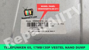 PANEL VES650QNTS 2D U11