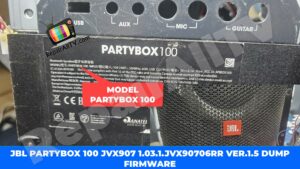JBL PARTYBOX 100 JVX907 DUMP