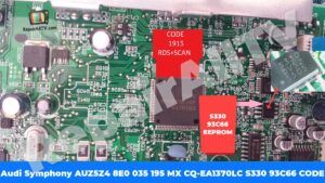 Audi Symphony AUZ5Z4 8E0 035 195 MX s330 CODE