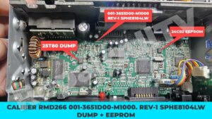CALIBER RMD266 001-3651D00-M1000. DUMP