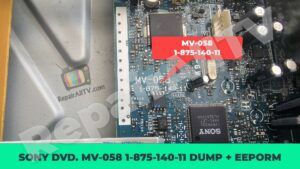 SONY DVD DVP-NS38 1-875-140-11 MV-058 DUMP